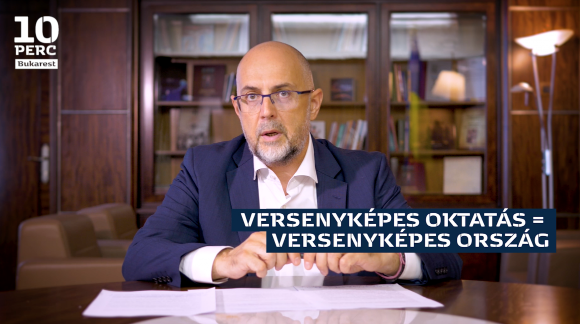 Kelemen Hunor: az ország versenyképessége az oktatástól függ